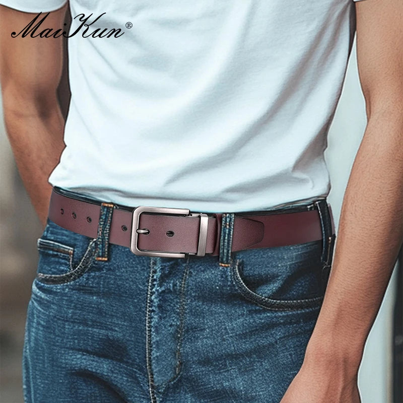 Genuine Leather Men's Belt