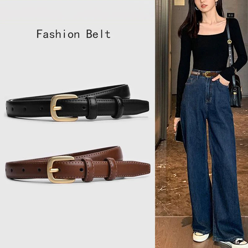 Fashion Women Belt Retro Needle Buckle